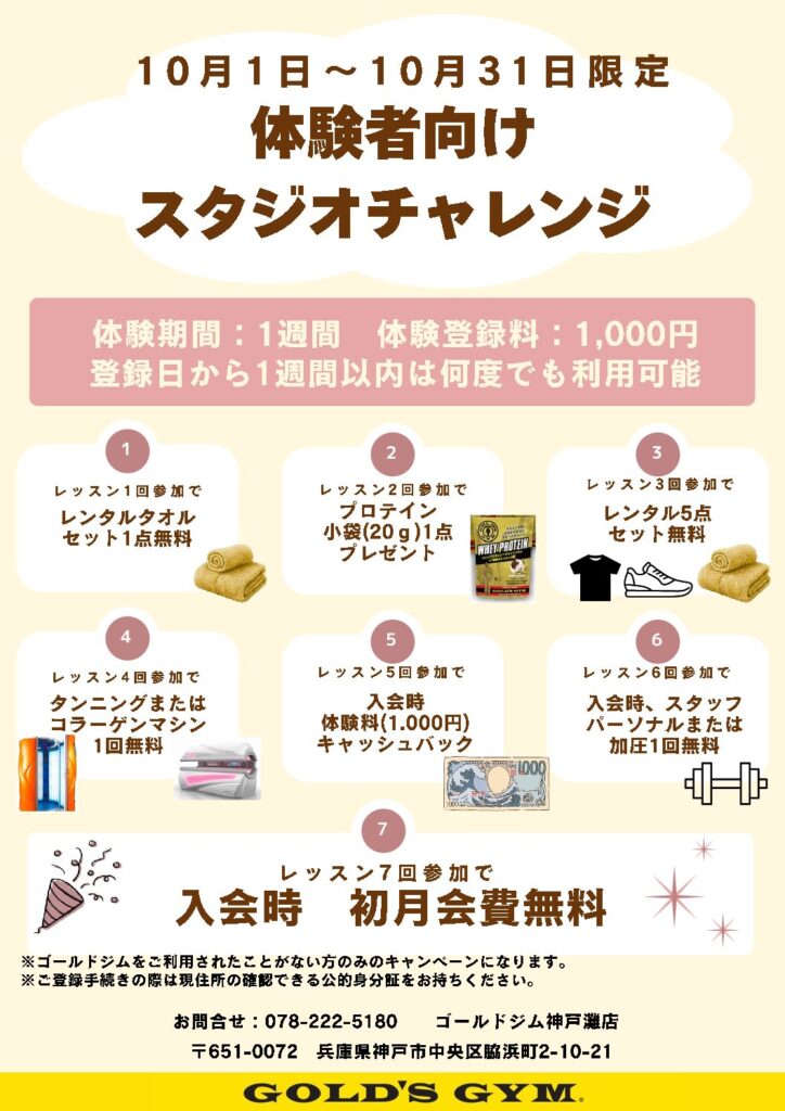 体験者向けスタジオチャレンジ